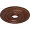 Ekena Millwork Oldham Ceiling Medallion (Fits Canopies up to 8 5/8"), 18"OD x 3 3/8"ID x 7/8"P, Copper Penny CM18OL1CPS - alternate 3